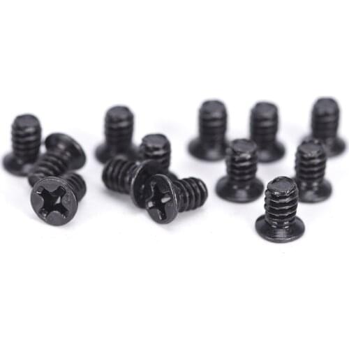 100pcs/lot Black Computer PC Case Cooling Fan Mount Screws For 70 80 90 120 140 Fans ,Pack Of 100pcs