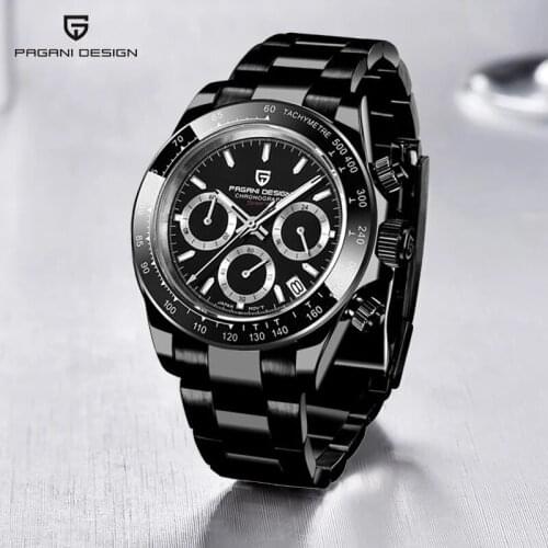 PAGANI DESIGN Wristwatch 2021 New Luxury Quartz Watch Men Waterproof Clock Chronograph Watch For Men Automatic Date Reloj Homb