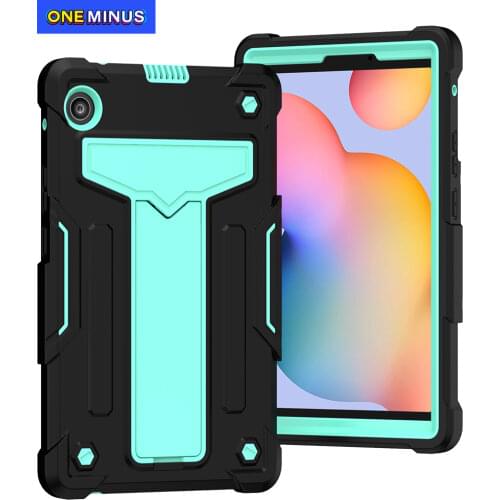 For Huawei Matepad T8 Case 8.0 Mediapad T5 10.1 Shock Absorbent Dual Layer Silicone Hard PC Bumper Protective Tablet Cover Pad