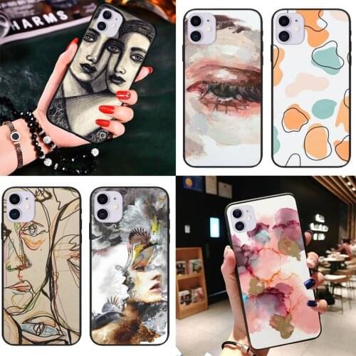 Art Beautiful Sex Girl Phone Case For iPhone 12 Mini 11 Pro XS Max X XR 7 8 Plus Soft TPU Back Cover