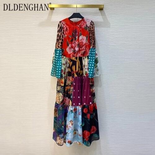 Расклешенные летние платья DLDENGHAN China At AliExpress