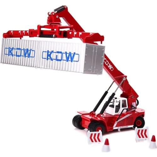 Exquisite 1:50 container lifting machine alloy model,simulation die-casting engineering truck toy,childrens gift,free shipping