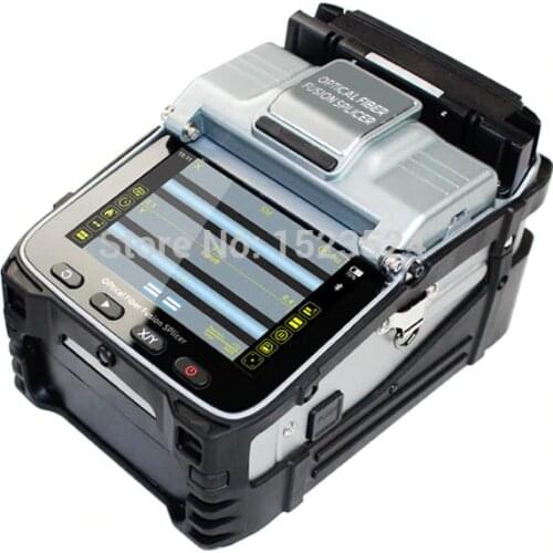 SM&MM Multi-language Automatic Six Motors Intelligent FTTH Fiber Optic Splicing Machine Optical Fiber Fusion Splicer