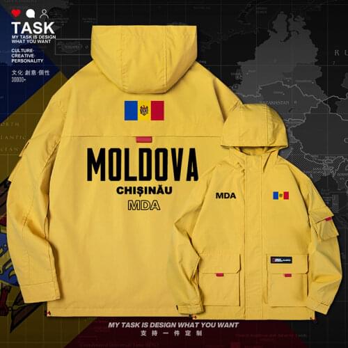 Moldavians Moldovans Moldovan Mordvin men jacket hooded nation flag long sleeve casual mens chaquetas hombre clothes autumn