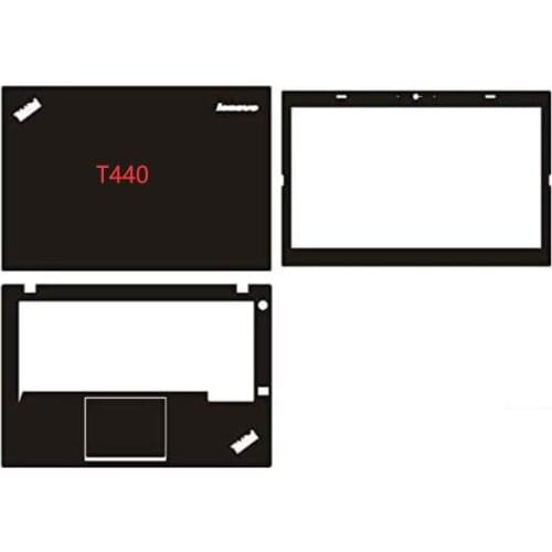 Laptop Carbon Fiber Vinyl Skin Sticker Cover For Lenovo Thinkpad T440 T440S T450 T450S T460 T460S