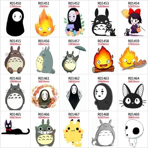 New 30 Pcs resins lovely Japanese Cartoon pattern planar resin DIY handmade materials