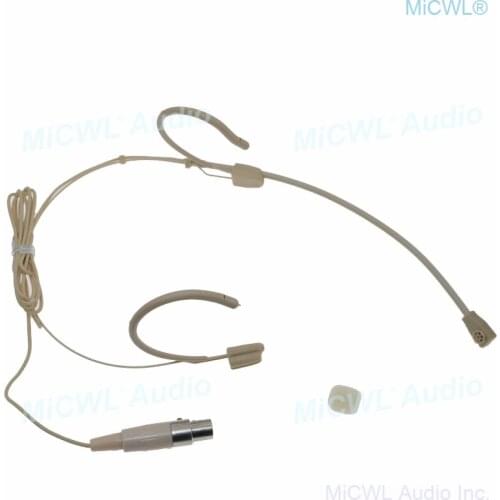 New Generation Unidirectional Earset Headset Microphone For Shure Wireless BeltPack Transmitter Cardioid Mic TA4F mini