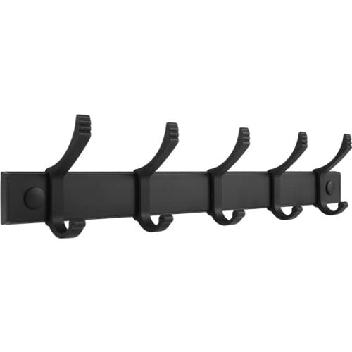 Nordic Fashion Style Bedroom Furniture Coat Rack Clothes Hanger Hooks Living Room Closet Aluminum Alloy Hat Racks Coat Wall Hook