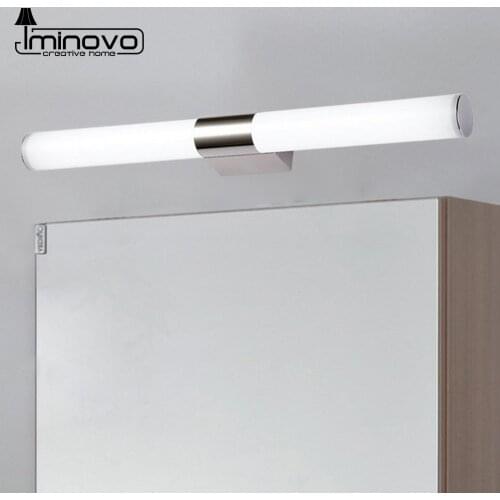 LED Wall Lamp Mirror Light Telescopic Waterproof Bathroom 6W 44CM 8W 55CM Indoor Lighting Fixture Decor Makeup Dresser 220V