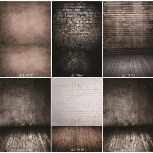 Vinyl Custom Photography Backdrops Prop Brick wall+floor Theme Photography Background JL-20