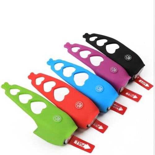 Electric Bike Horn Loud Bells Bicycle Mini Alarm Bells MTB Cycling Bike Handlebar Silica Gel Bells Bike Accessories