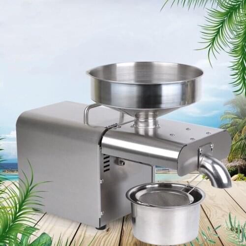 220V temperature control coconut oil peanut olive oil press