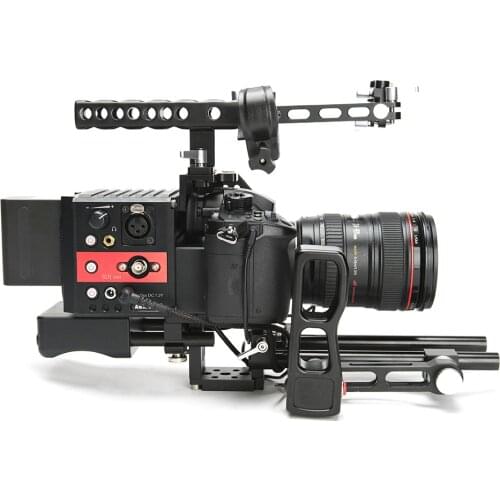 ASXMOV Scorpion dslr camera shoulder rig movie kit camera cage rig for panasonic gh5