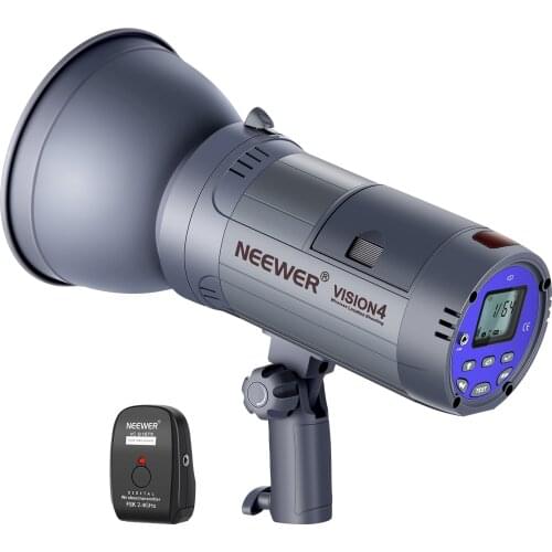 Neewer Battery Powered (700 Full Power Flashes) Outdoor Studio Flash Strobe Li-ion Battery with 2.4G System(Trigger Included)