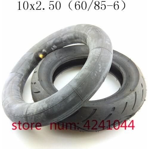 Free shipping 10 inch Tires 10x2.50 60/85-6 tyre with Inner Tube for Electric Scooter Balancing Hoverboard self Smart Balance