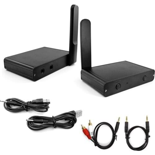200M 2.4Ghz Hifi Digital Wireless Audio Adapter Music Sound Wireless Transmitter Receiver With 3.5mm Audio Cable