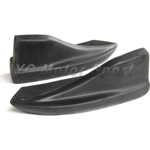 FRP Fiber Glass CS Bottom Line Style Rear Bumper Spat Fit For 2008-2010 GRB STI Bumper Spats Caps Corner Extension Car-styling