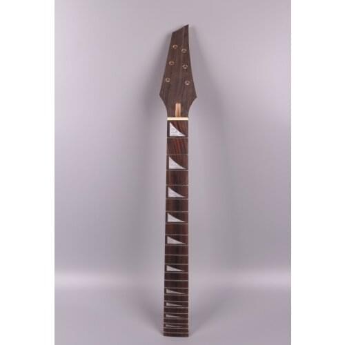 Electric guitar neck 22 fret 25.5 inch solid wood Fretboard 003 inlaid Rosewood Fretboard Bolt On Canada Maple
