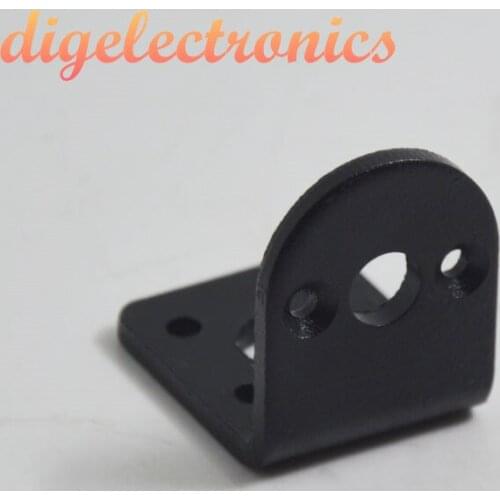 25mm DC Geared Motor Mount Aluminum Alloy L Shaped Motor Bracket Holder With Screw for 25mm Gear Motor DIY Robot Arm RC Toy