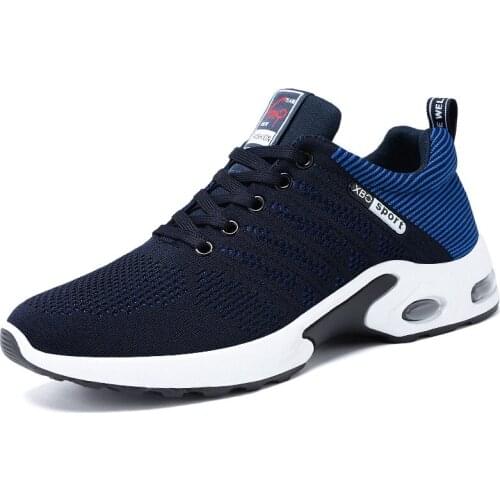 Running Shoes Fashion Breathable Outdoor Male Sports Shoes Lightweight Sneakers Comfortable Athletic Footwear Casual Mesh Shoes