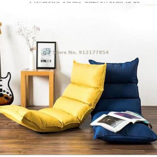 Lazy sofa tatami folding nursing nursing chair single net red rental house renovation small furniture reclining chair