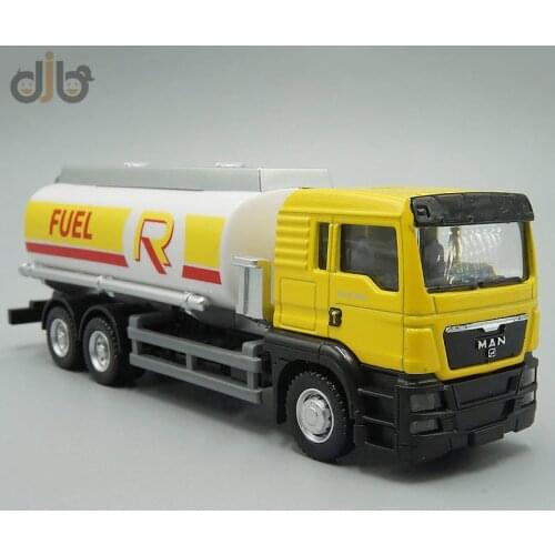 1:64 Man Diecast Model Toy Fuel Oil Tanker Truck