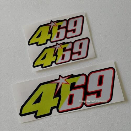 Motorsport helmet Nicky Hayden 69 sticker motorcycle racing sticker motocross decals helme reflective automobiles