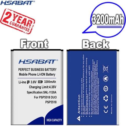 New Arrival [ HSABAT ] 3200mAh PSP5518 Replacement Battery for Prestigio Muze X5 Lte PSP 5518 PSP5518 DUO
