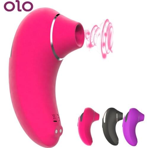 OLO Sucking Vibrator Oral Sex G-Spot Nipples Stimulator Clitoris Stimulator Female Masturbator 9 Frequency Sex Toys for Women