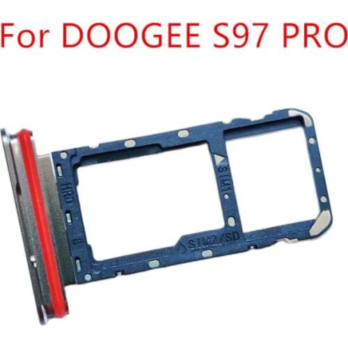 Original For DOOGEE S97 PRO 6.39inch Smartphone Sim Card Holder Tray Card Slot