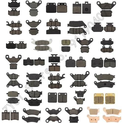 Motorcycle Brakes Front Rear Disc Brake Pads Shoes For 50cc-300cc CR WR WRF CRF YZ RMZ YZF SX SXF EXC XCW ATV Dirt Pit Bike