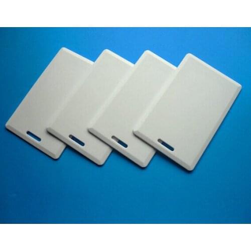 10pcs 125Khz RFID T5577 EM4305 Writable Rewrite Thick Clamshell Proximity Rewritable Card Access Duplicate Copy Clone