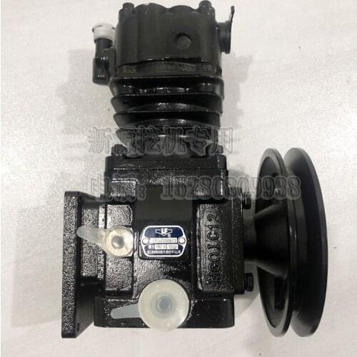 Xinyuan 6575 Rubber Wheel Excavator Accessories General use of air compressor pump 4102 wheel excavator