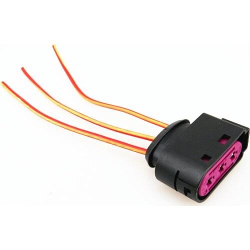 AZQFZ 3 Pin Battery Fuse Box Assembly Connecting Cable Plug For VW Bora Caddy Beetle Sharan Golf Seat Leon Toledo TT 1J0 937 773