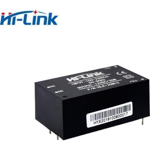 Free Shipping 4pcs/Lot IOT Switch Module Power Supply 12volt 1600ma 100-240Vac HLK-20M12