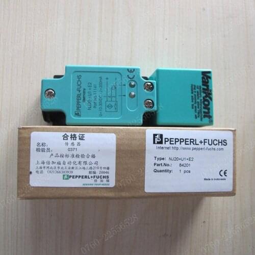 Free shipping high quality NJ20+U1+E2 Germany P+F Times Gabriel Inductance Proximity Switch Sensor Original Genuine Proximity