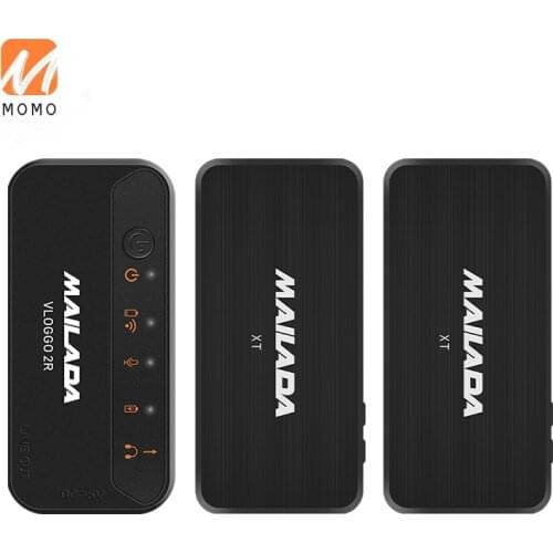 X2 Bee Wireless Microphone Collar Radio SLR Camera and Phone Interview Chest Microphone Live Broadcast Small Microphone