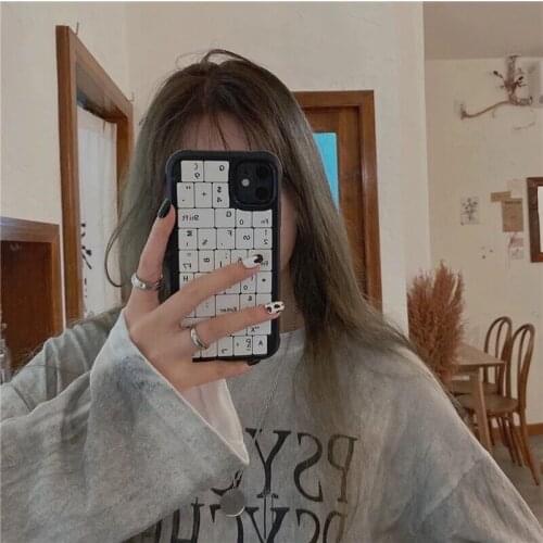 Fashion phone case for iphone 8 plus 7 shockproof back cover for iphone x xs max xr silicone bumper shell for iphone 12 pro max