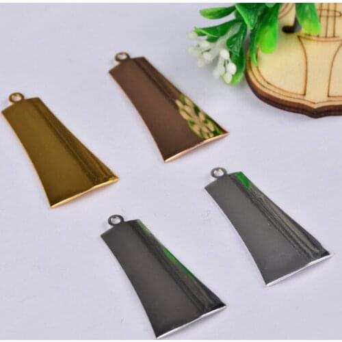 5pcs ZHU RU 17*36MM Chinese ancient musical instrument Connectors for Jewelry Making Jewelry Findings Accessories DIY