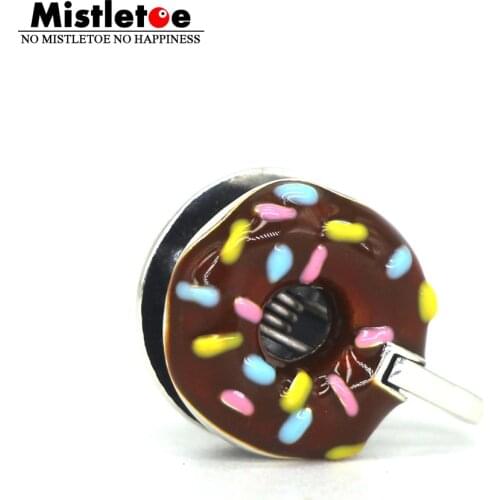 Mistletoe 925 Sterling Silver Donuts Lock Bead European Jewelry