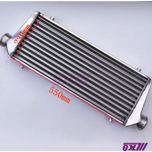 550*230*65mm Universal Turbo Intercooler bar&plate OD=2.5" Front Mount intercooler