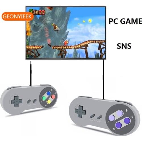 USB Gamepad Controller for Nintendo SNES PC MAC Computer Game Joystick Controller Universal USB Game Pad Joystick