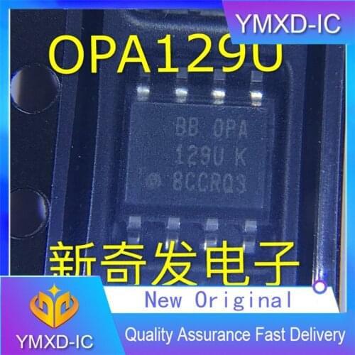1Pcs/Lot New Original Opa129u Ultra Low Input Current Operational Amplifier Sop8 for Detecting Amplifier
