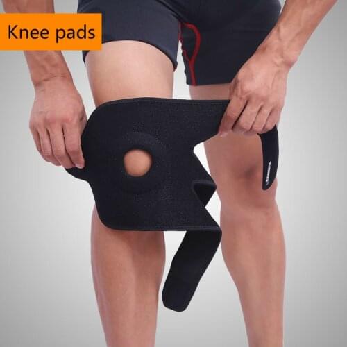 1pcs Knee Pads Knee Support Brace Breathable Light Basketball Volleyball Kneepad Protector Outside Sport Training Safety