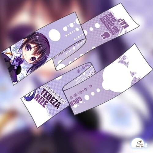 180*25CM Anime Scarf Is the order a rabbit?? Tedeza Rize Cute Soft Microfiber Winter Long Scarf