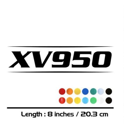 2 X New Sales motorcycle bike Fuel tank Wheels Fairing notebook Luggage helmet MOTO Sticker decals For APRILIA XV950