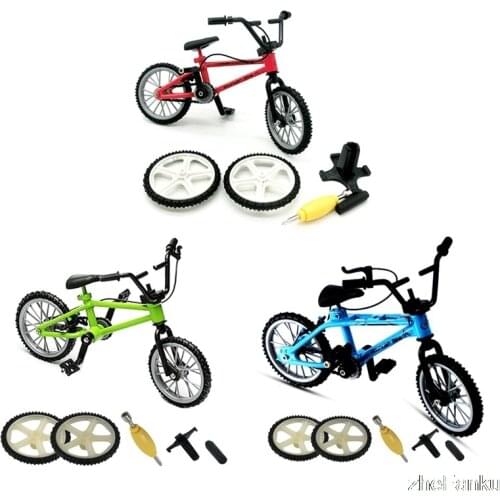 2021 Excellent Quality Bmx toys Alloy Finger BMX Functional kids Bicycle Finger Bike Bmx bike Set
