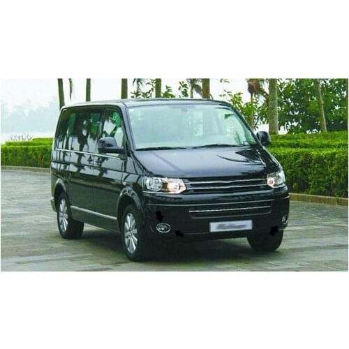 For VW T5 Transporter Chrome Fog Çervre 2010-2015 Inter Stainless Accessories Modified Tunnıng Design Free Shipping Designed