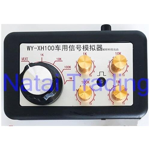 Free shipping! auto signal simulator fast troubleshooting car repairing tool, can adjust resistance water temperature crankshaft