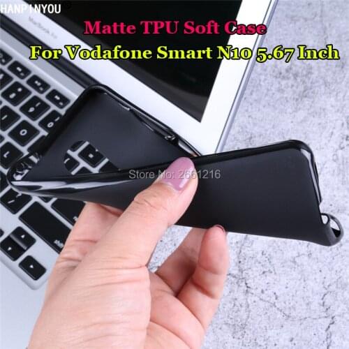 Phone Case For Vodafone Smart N10 5.67" Slim Soft TPU Rubber Case Gel Comfortable Matte Protection Shell Silicone Cover